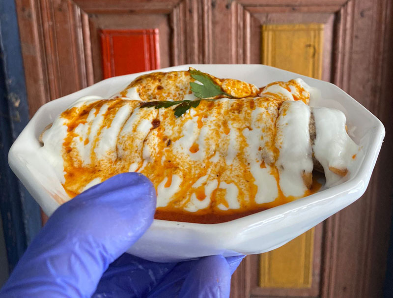 Yoğurtlu Et Tantuni